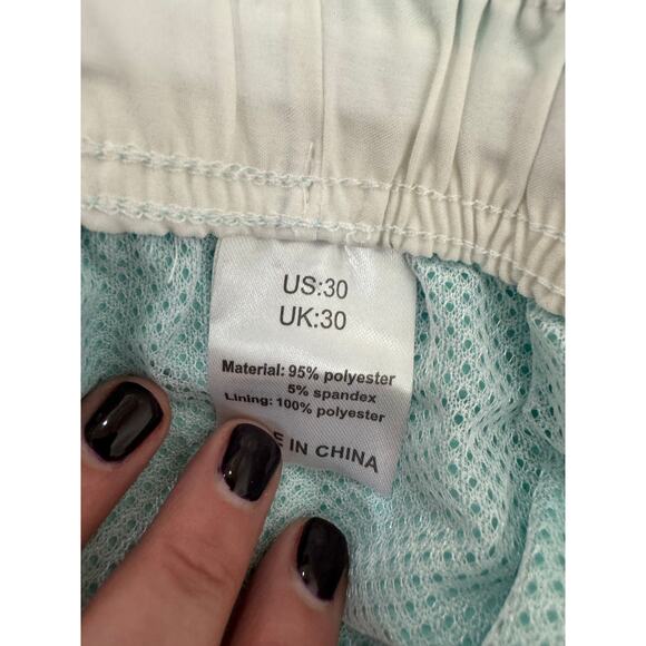 NWOT Men's Elastic Waist Swim Shorts Swimwear with Pockets 30 Small - Picture 6 of 8